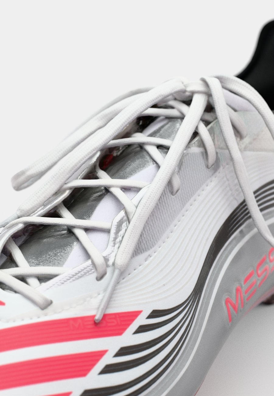 Кроссовки Adidas Performance F50 MESSI ELITE FIRM GROUND FOOTBALL BOOTS, Ftwr White/Lucid Red/Silver Met/White — фото 3