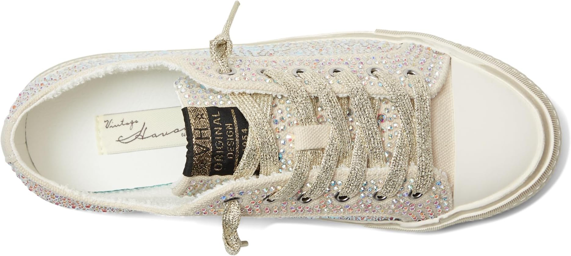 Кроссовки Vintage Havana Starburst, цвет Gold Rhinestones — фото 2