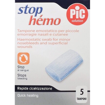 

Sterile Stop Hemo кровоостанавливающие тампоны, 5 шт. Unbekannt