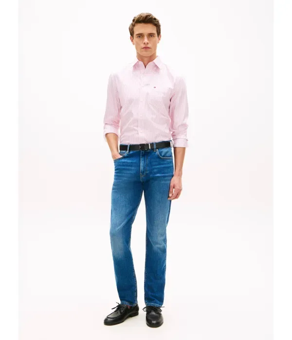 Джинсы Дентон slim fit Tommy Hilfiger, темно-синий — фото 2