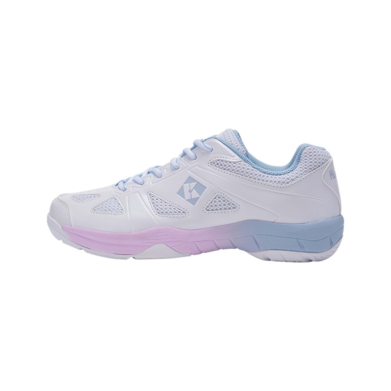 

Кроссовки KUMPOO Badminton Shoes Unisex Low-top White | Blue | Pink, синий