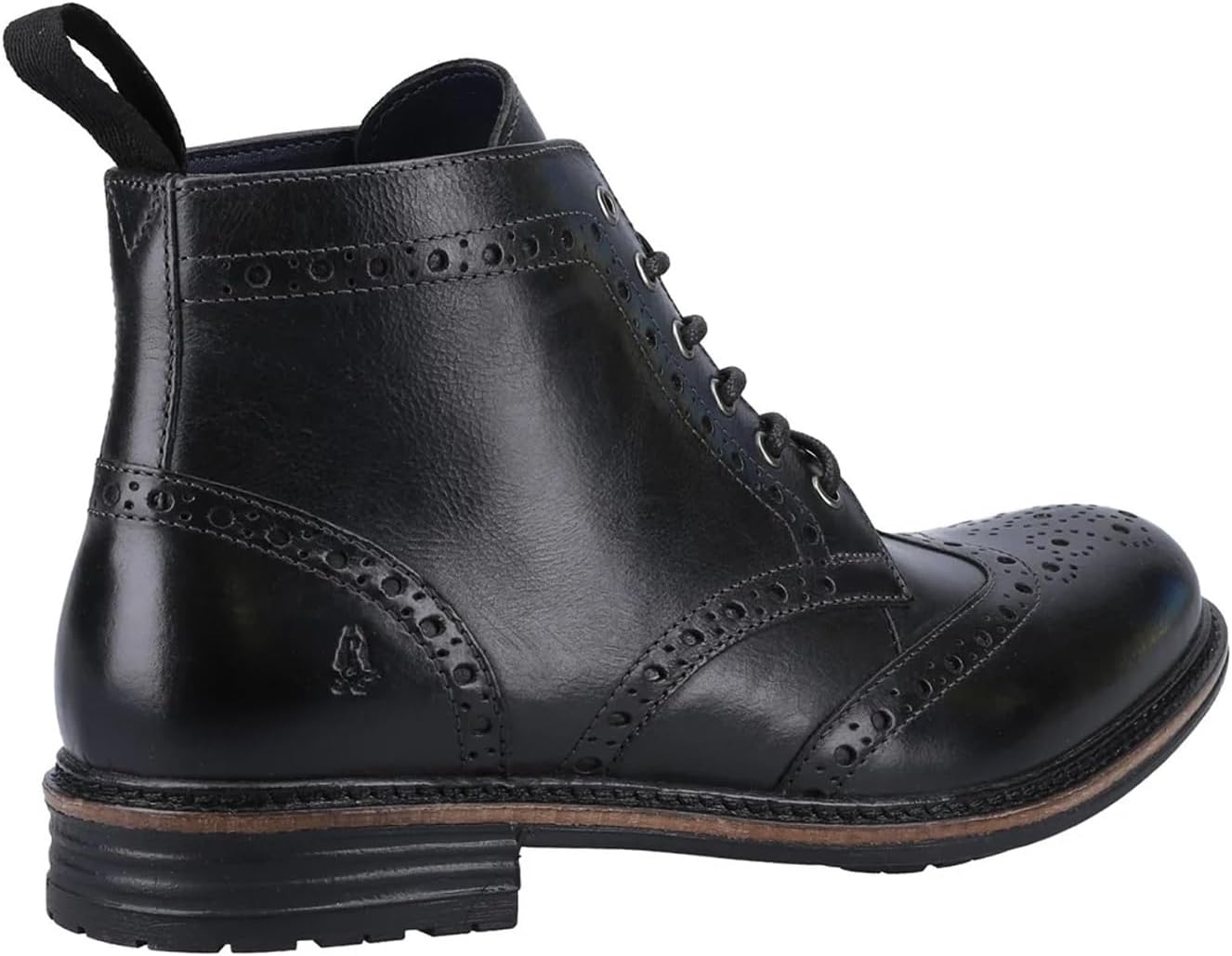 Мужские ботинки Hush Puppies Joshua Brogue, черный — фото 2