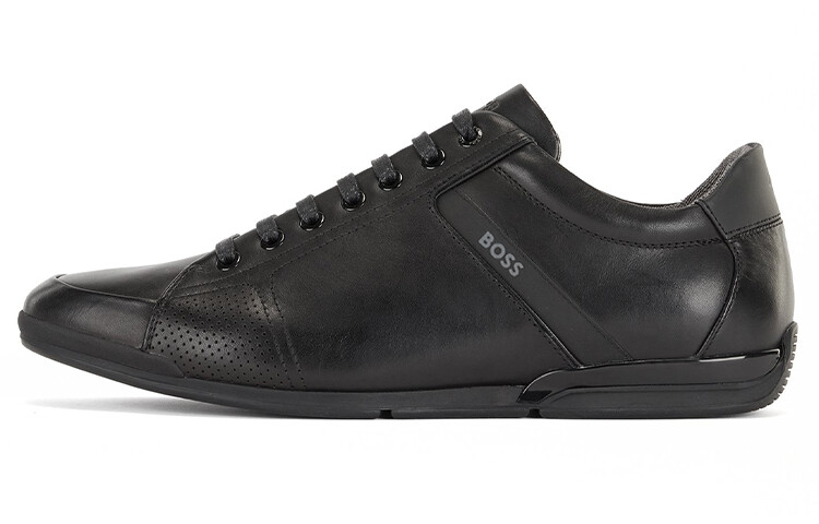 

Низкие кожаные кроссовки BOSS Hugo Boss