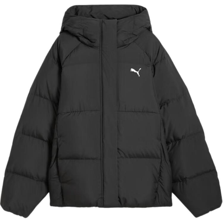 

Утепленная пуховая куртка с капюшоном для женщин PUMA, черный
