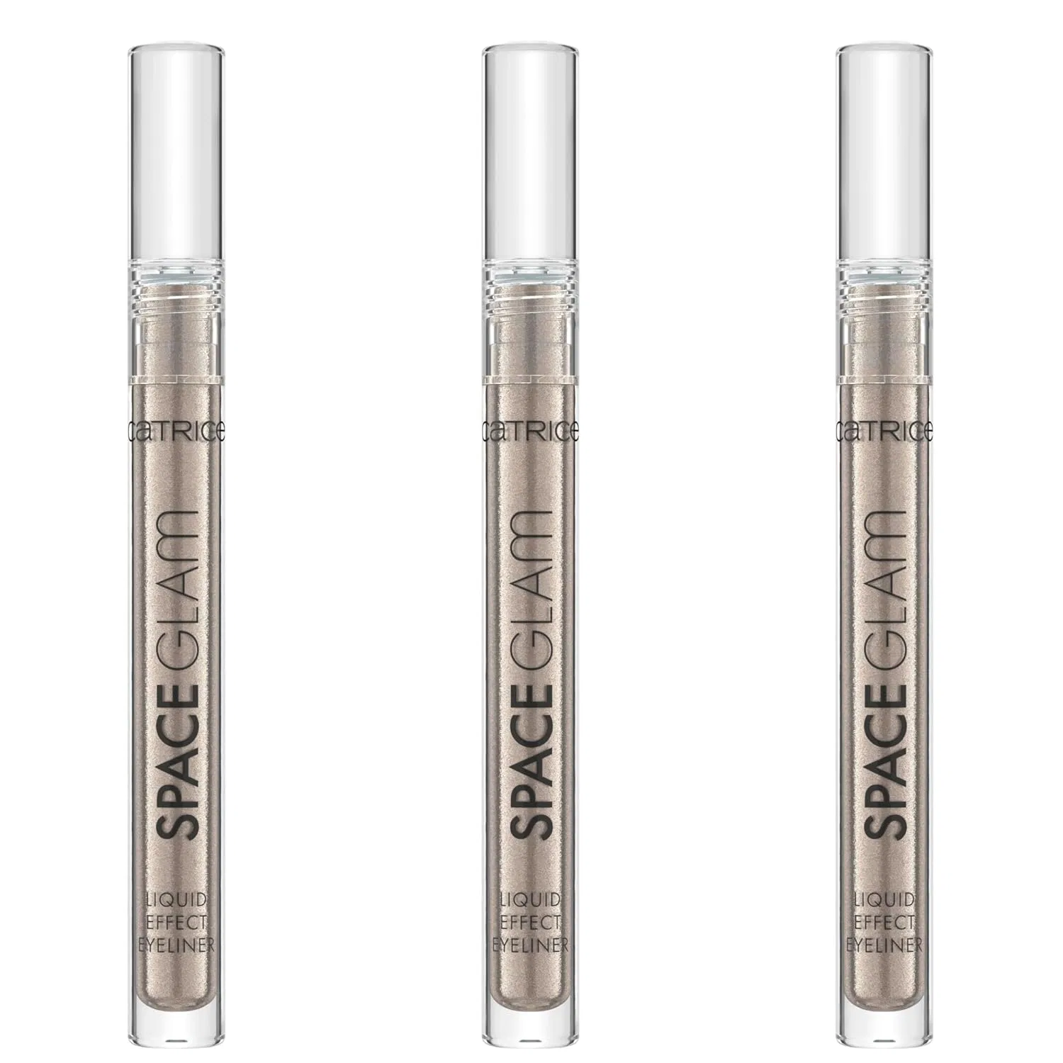 Жидкая подводка для глаз «Space Glam Liquid Effect Eyeliner» №010 от Catrice Catrice, 010 Moonstone Metallic