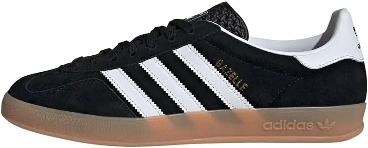 Кроссовки Adidas Gazelle Indoor JI2060, черно-белые Adidas Originals