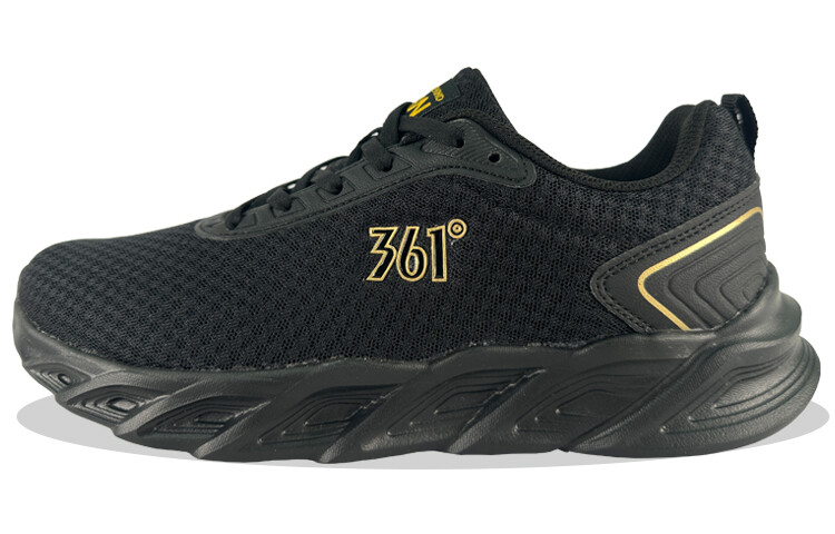 

Кроссовки мужские низкие Obsidian Black/Crown Gold 361°, Черный, Кроссовки мужские низкие Obsidian Black/Crown Gold 361°