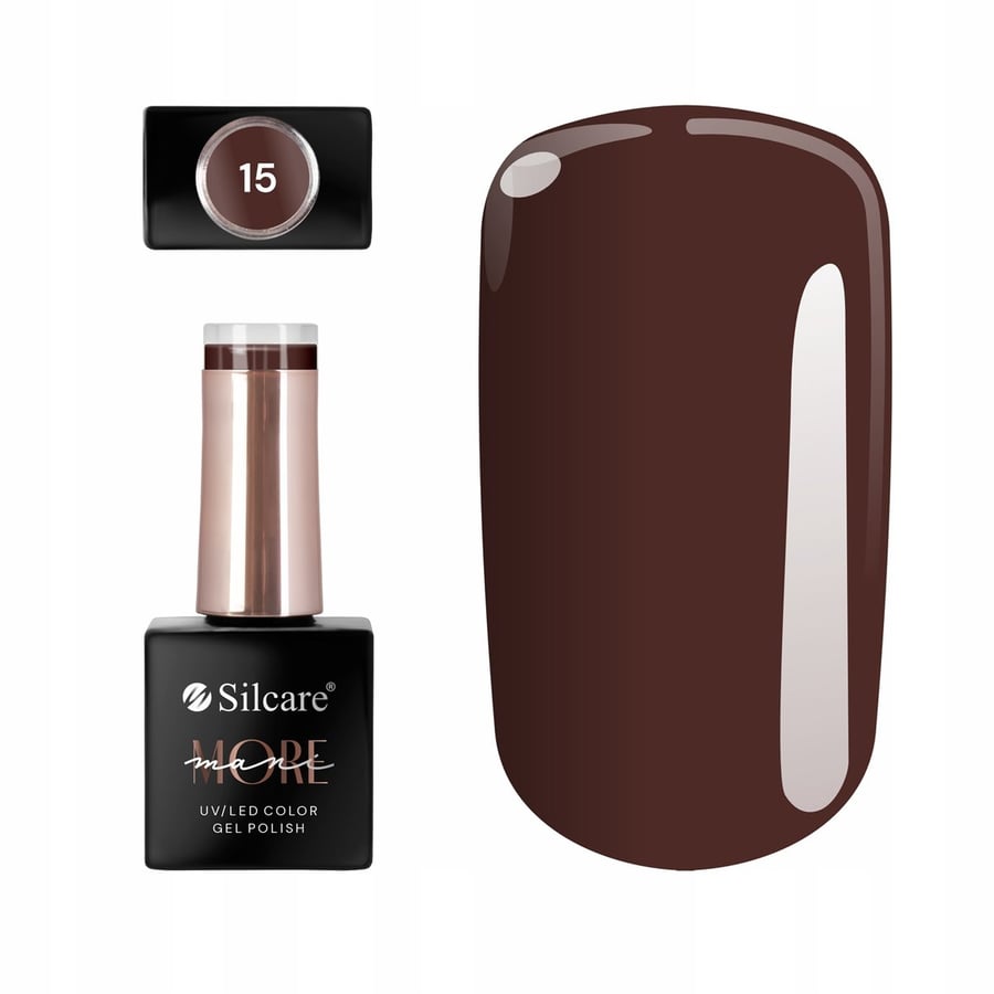 

Гибридный лак для ногтей Silcare maniMORE 15 10 г Для ногтей