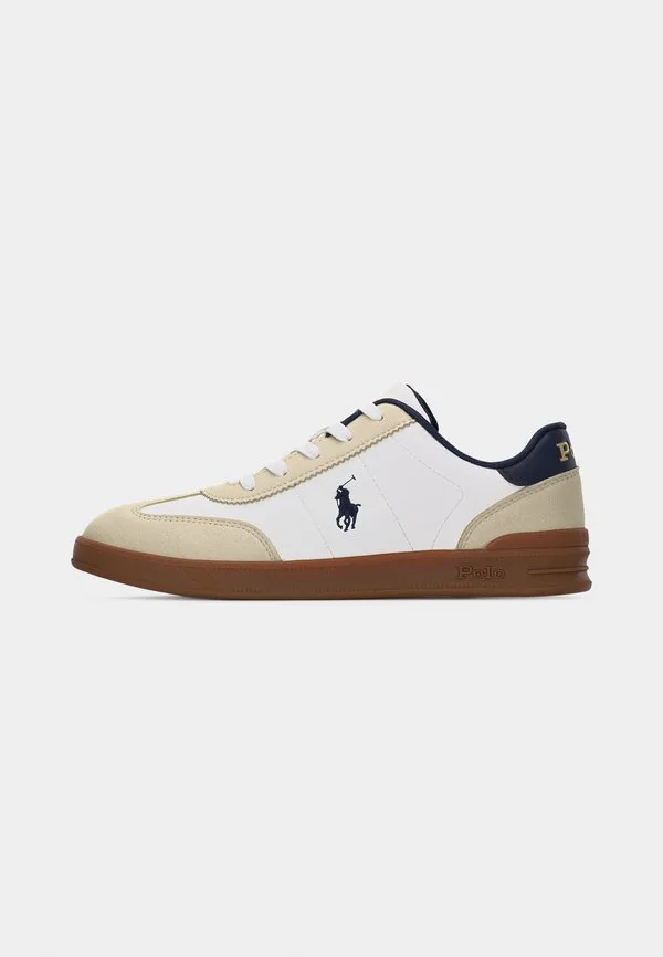 Кроссовки унисекс hollis Polo Ralph Lauren, Paper White/Grey/Navy — фото 2