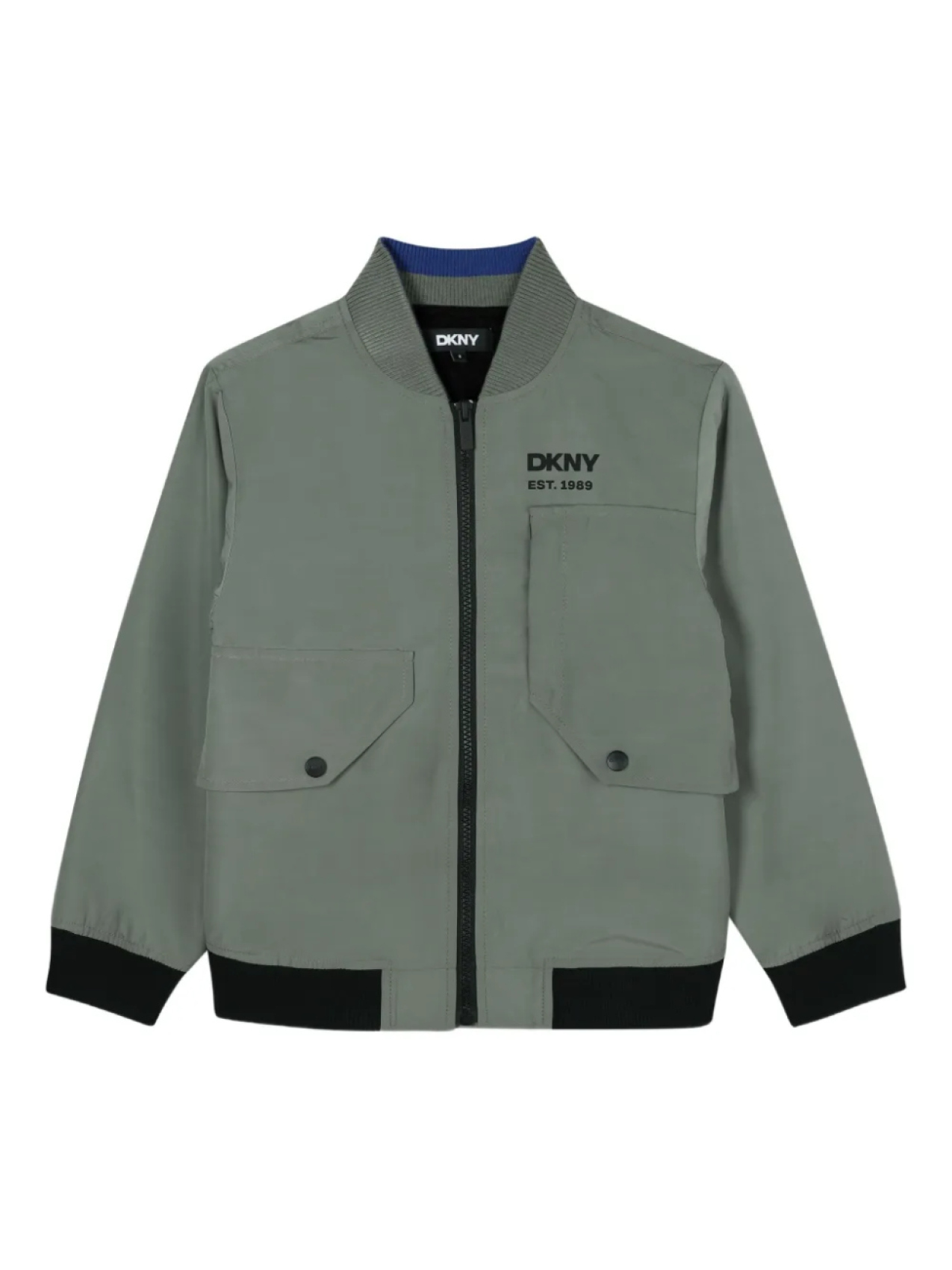 

Dkny Kids бомбер с логотипом, зеленый