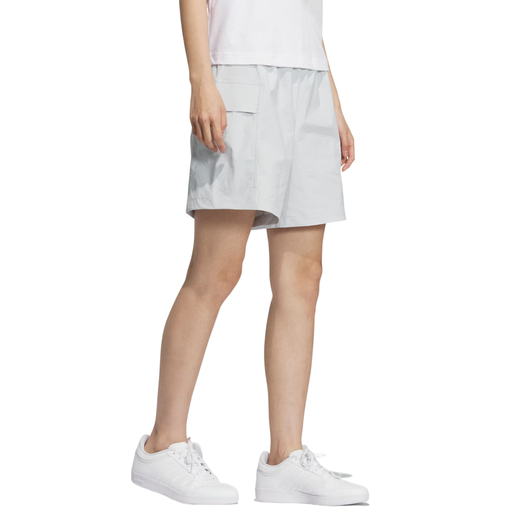Женские повседневные шорты must haves Adidas, светло-голубой — фото 4