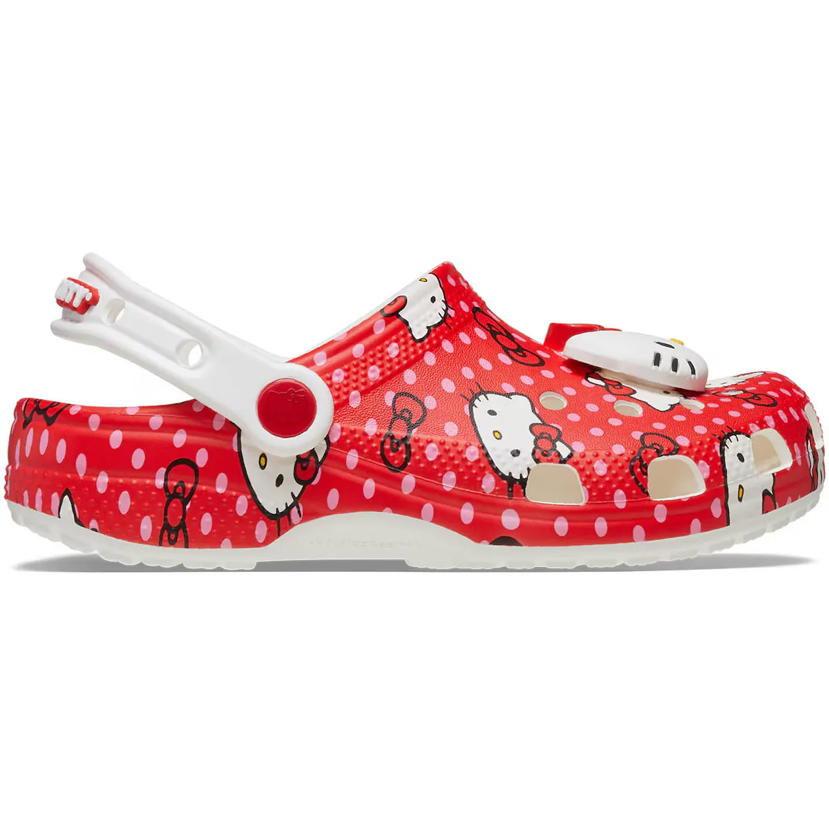 

Hello Kitty Red Classic Clog K Crocs Детские сабо, мультиколор