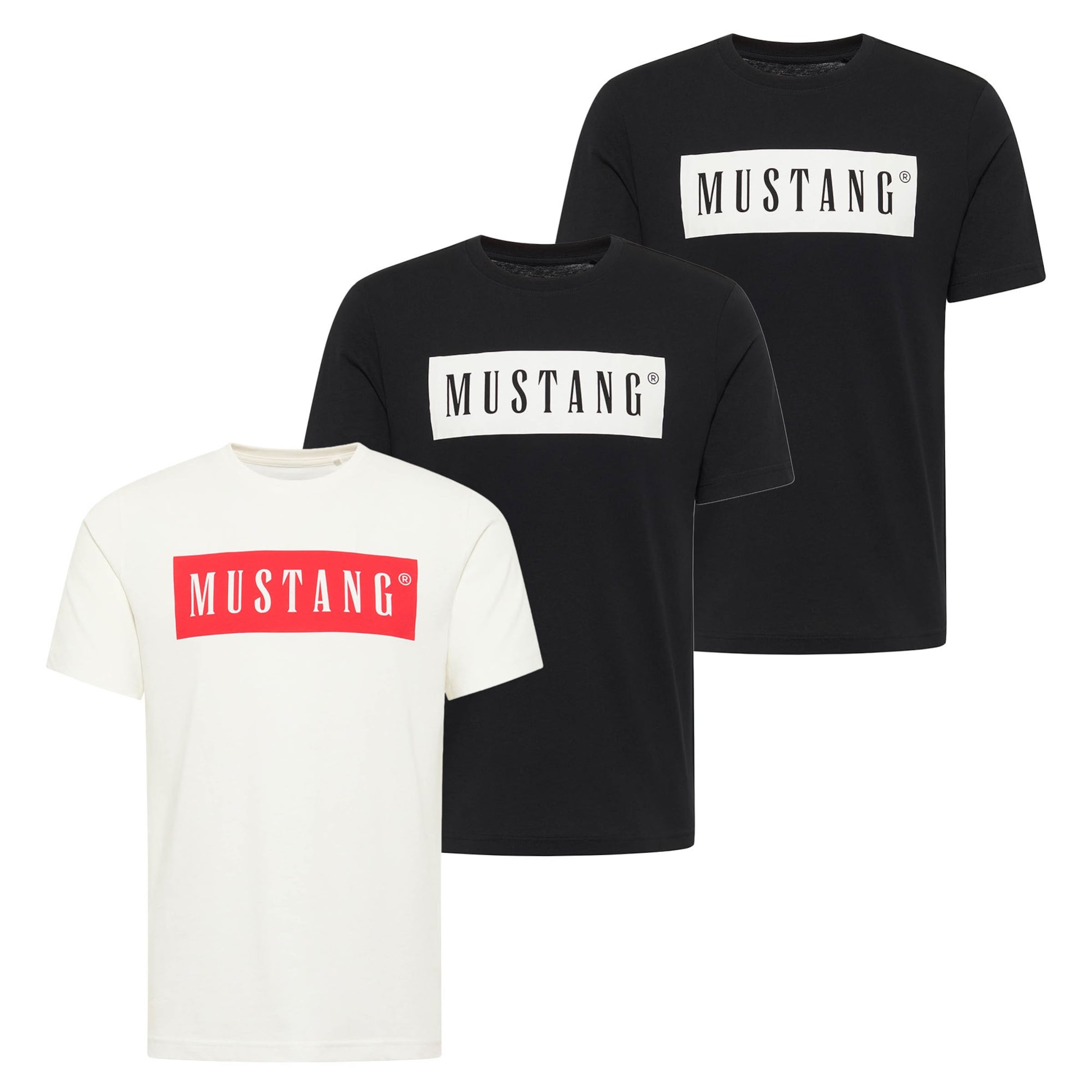 

MUSTANG Футболка в синем, черном, белом цветах