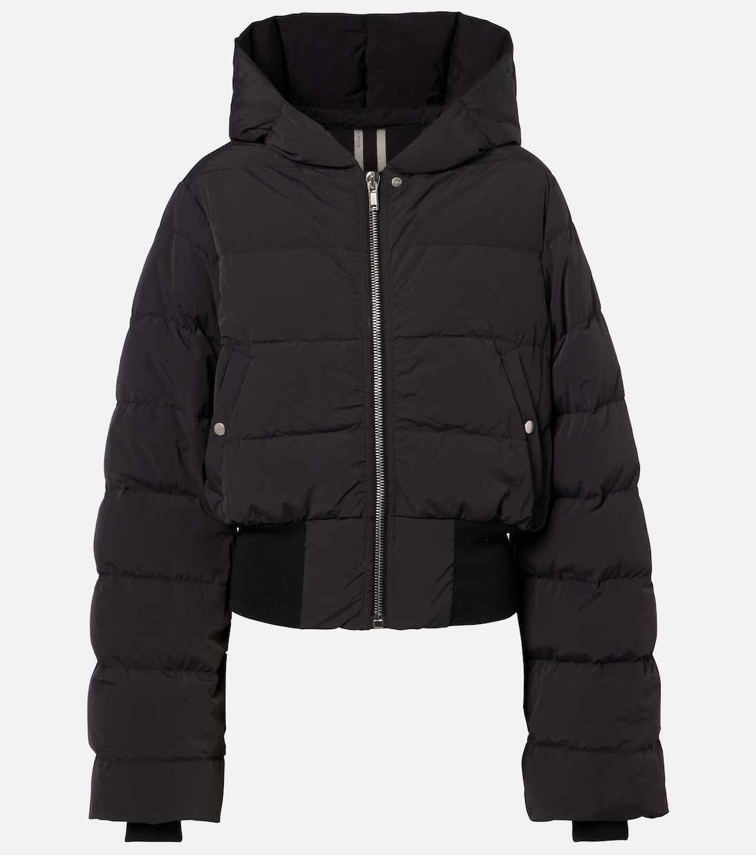 

Пуховик с капюшоном Rick Owens, черный