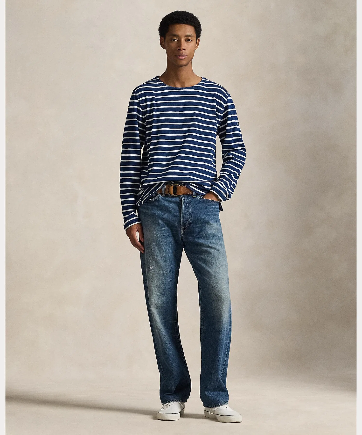 Мужская футболка Polo Ralph Lauren Classic Fit — фото 3