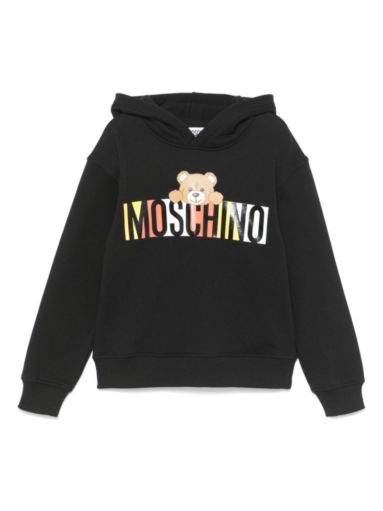 

Moschino Kids худи Teddy Bear, черный