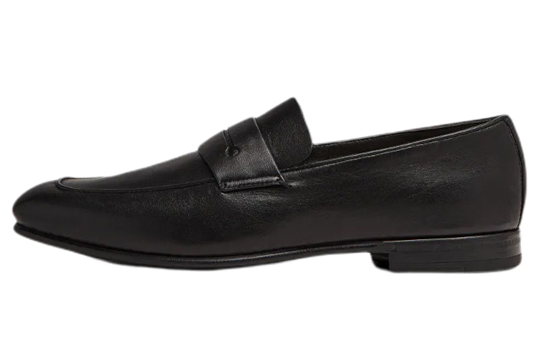 Zegna L'Asola Повседневные туфли мужские черные Ermenegildo Zegna