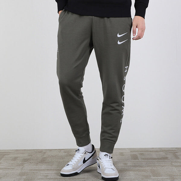 Брюки running gym basketball soccer/football breathable sports pants long pants dark brown Nike, коричневый — фото 3
