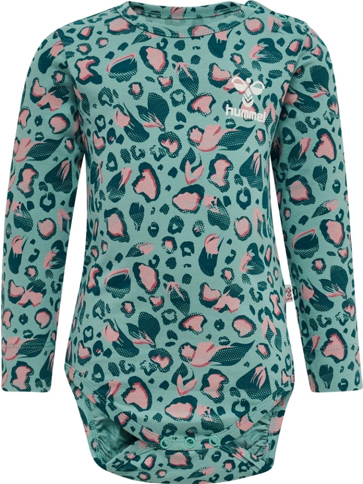 

Комбинезон для активного отдыха Sonja Body Longsleeve синего цвета Hummel