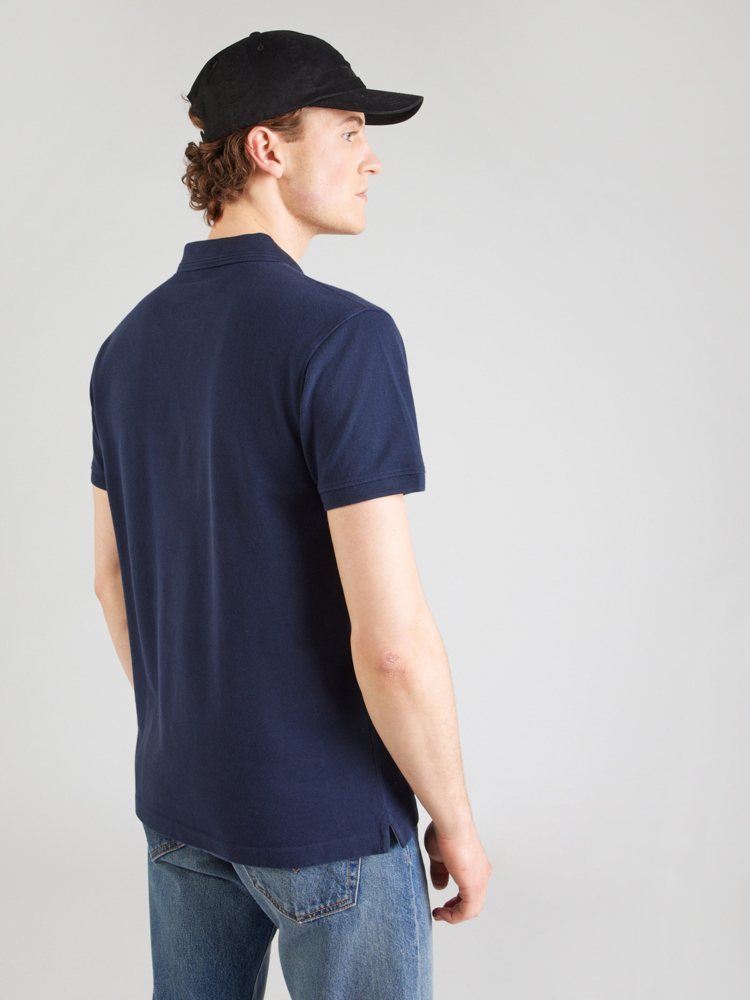 LEVI'S  Футболка 'Original Polo' в темно-синем цвете — фото 4