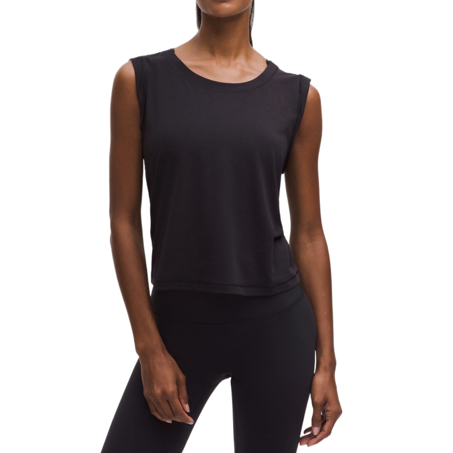 

Женская майка без рукавов Lululemon, черный