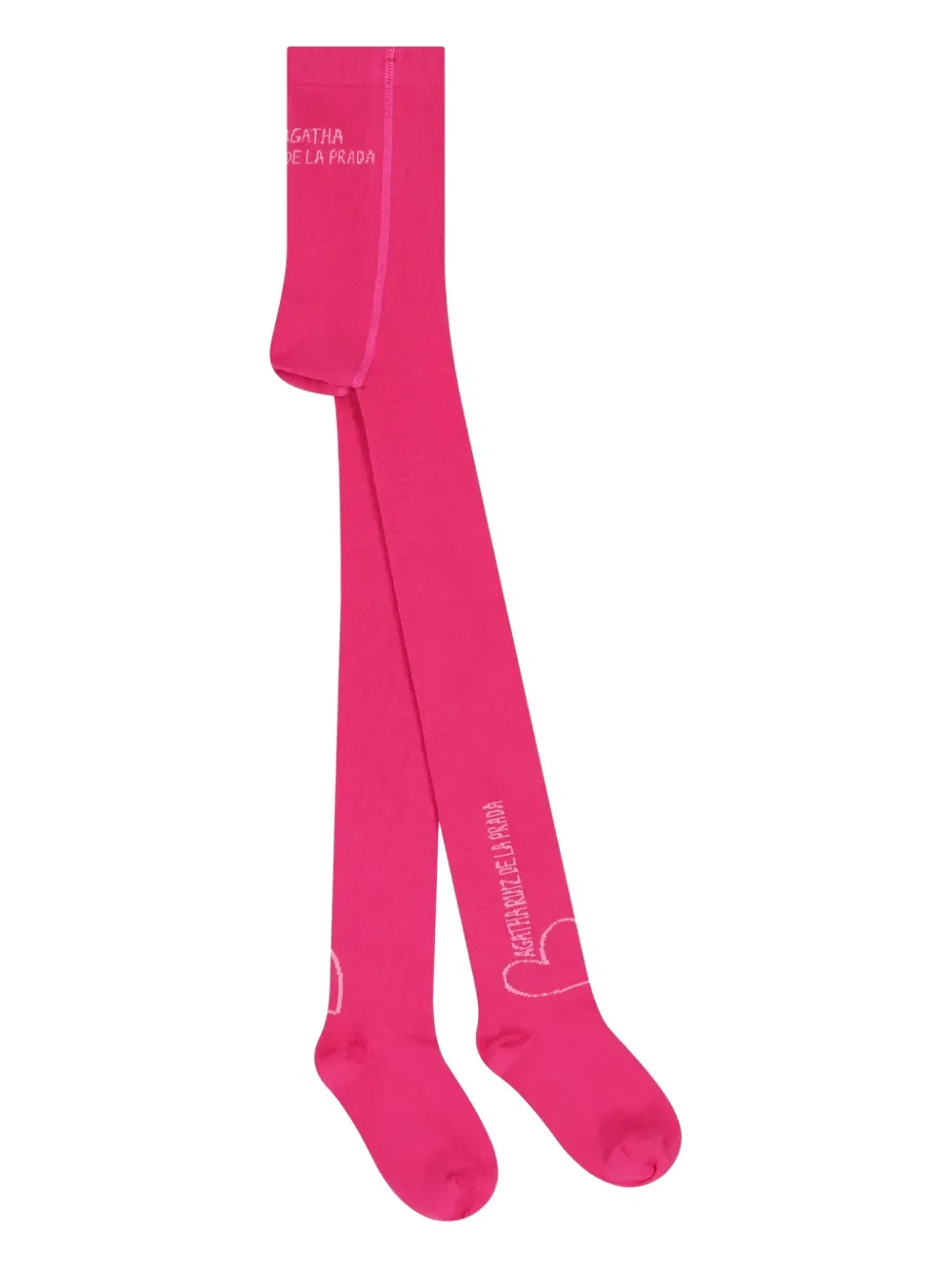 Комплект платья в клетку с сердечками Agatha Ruiz De La Prada, розовый — фото 4