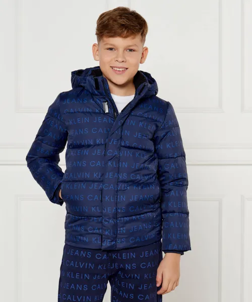 

Куртка АОП Regular fit Calvin Klein Jeans, синий