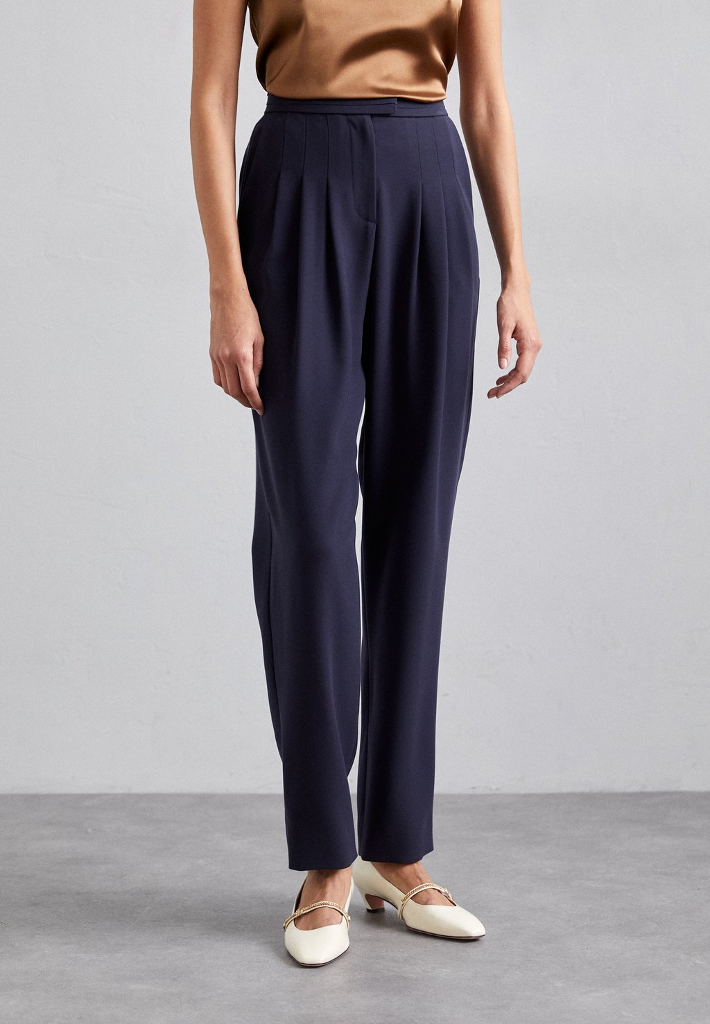 

Брюки TROUSER Emporio Armani, темно-синий