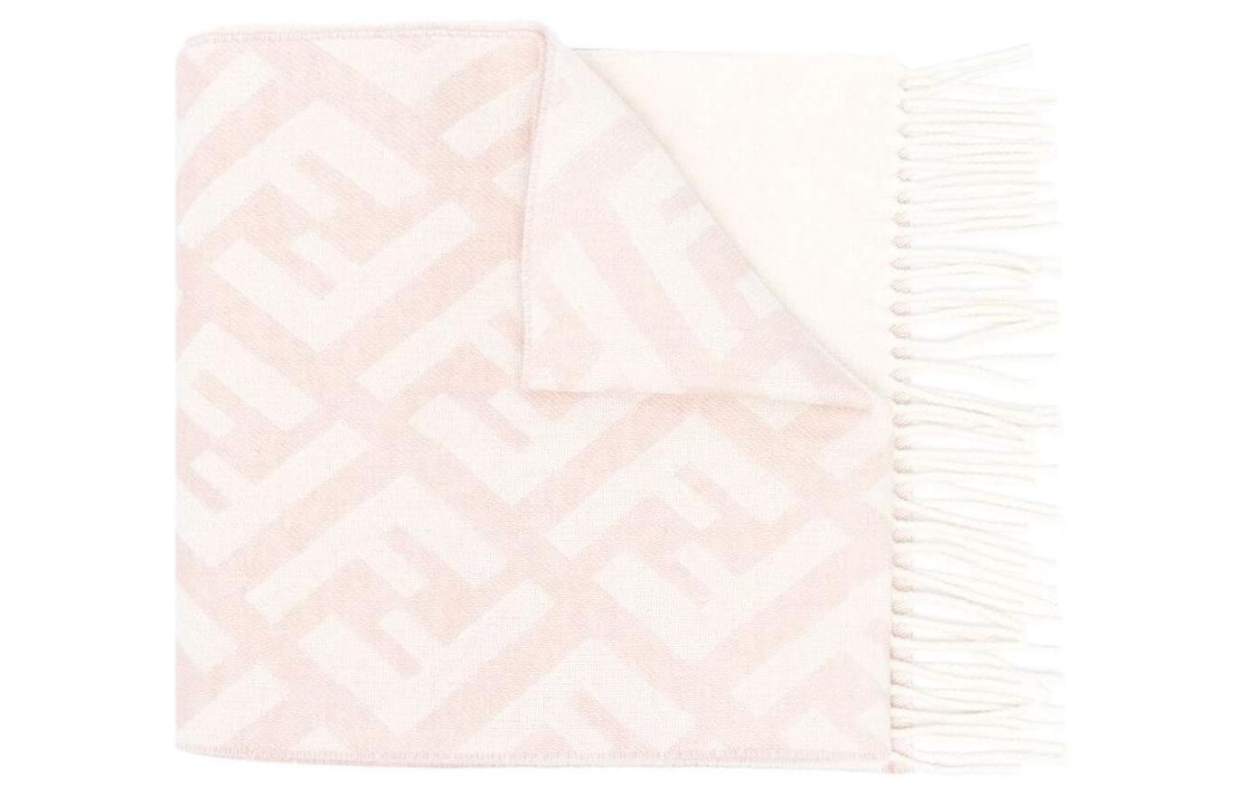 

Кашемировый вязаный шарф FENDI для женщин