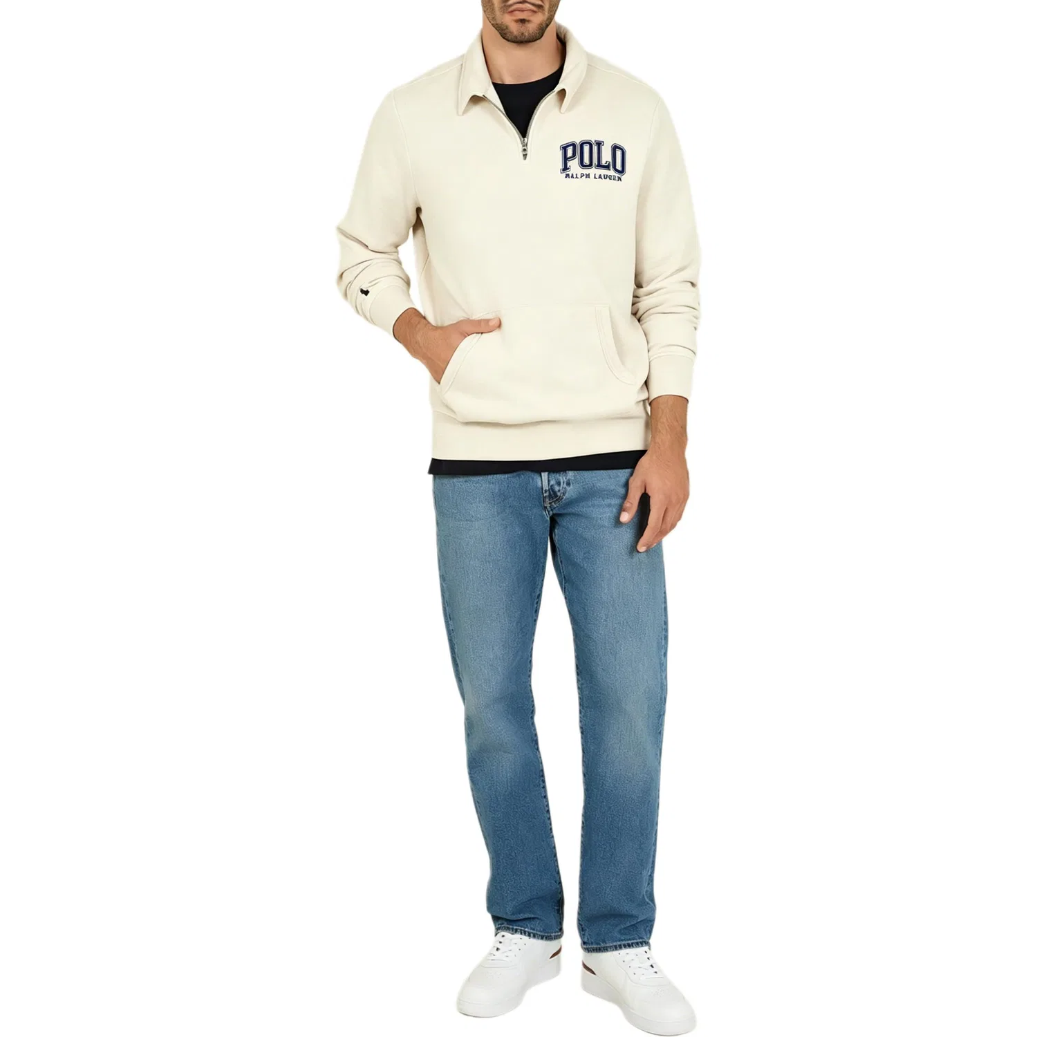 Свитшот мужской SS26 Polo Ralph Lauren, Ecru — фото 3