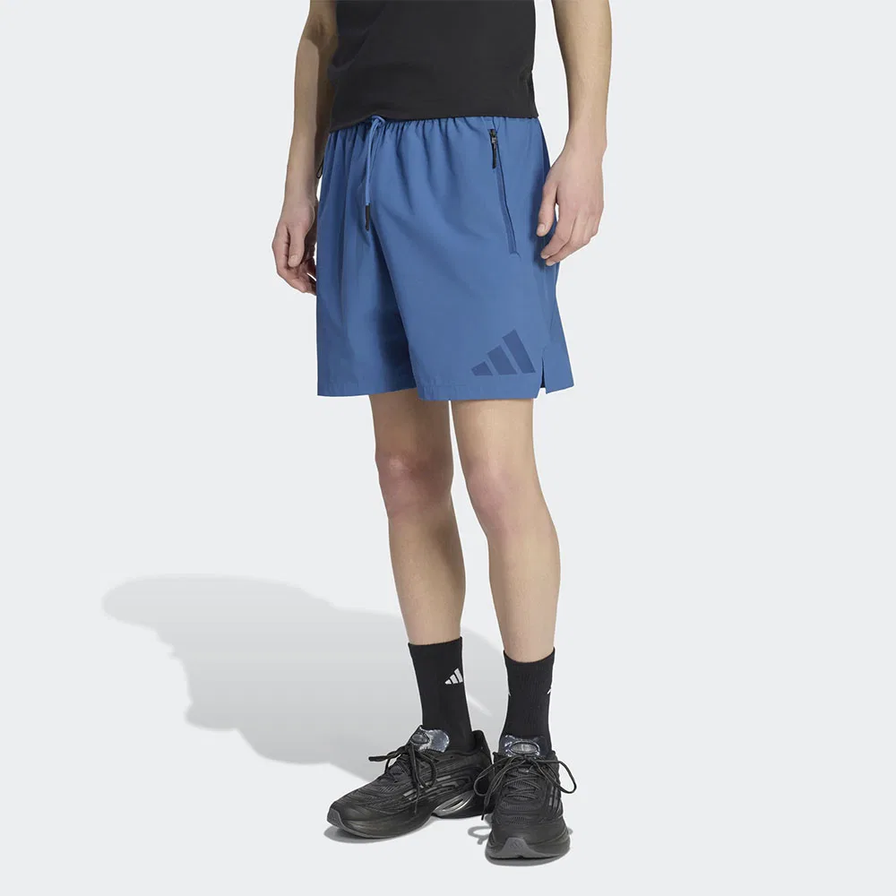 Мужские синие плетёные шорты Z.N.E. от Adidas