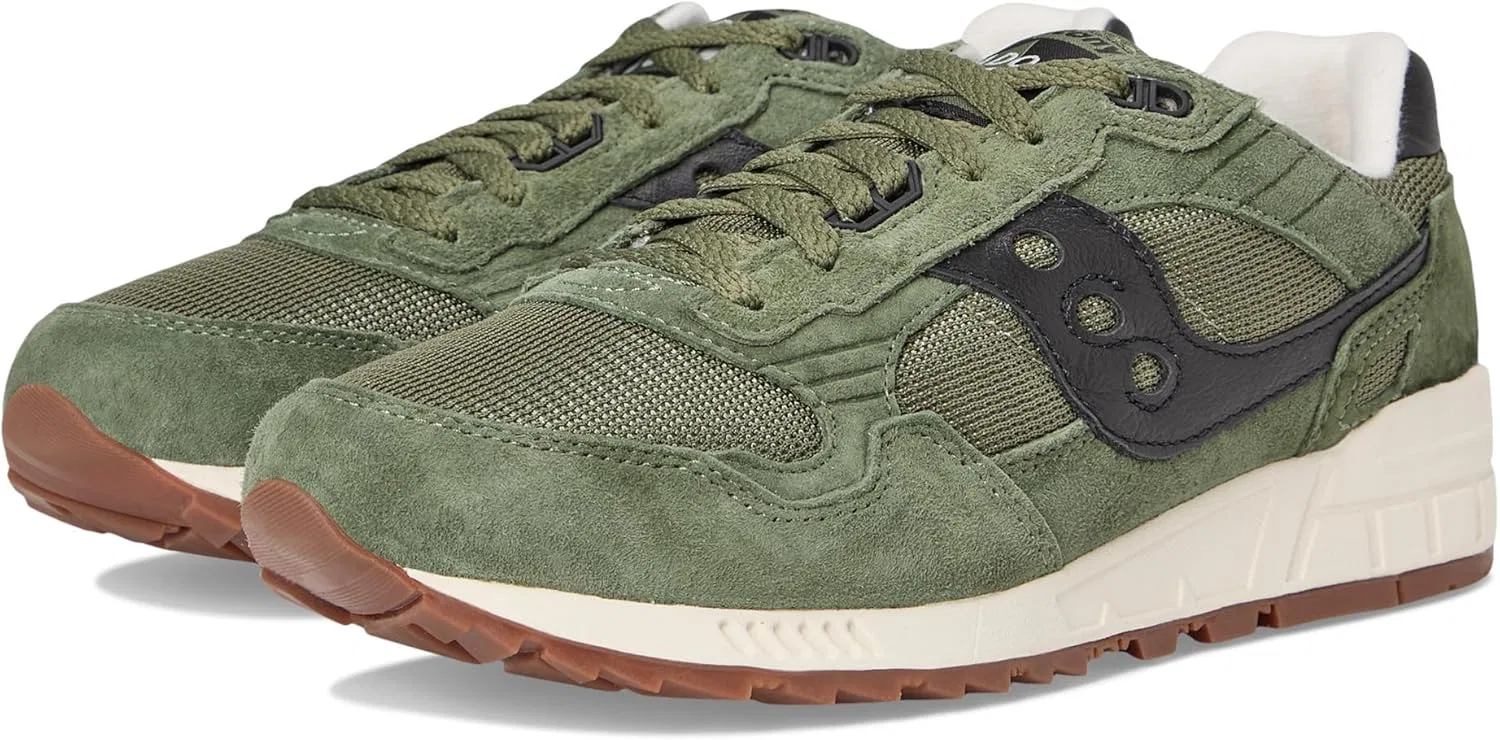 Кроссовки Saucony унисекс Saucony Shadow 5000 Grüne Lederschue, Green / Black