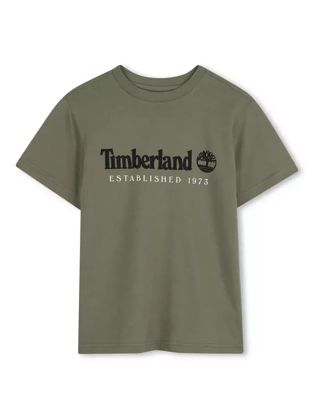 Детская футболка с логотипом Timberland, Green