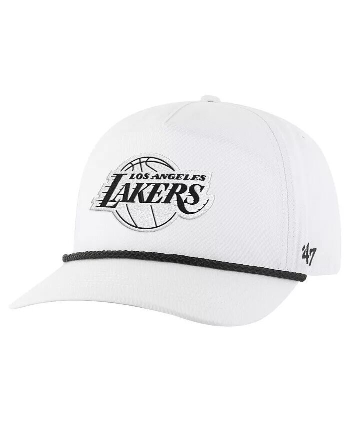 

Мужская белая регулируемая кепка Los Angeles Lakers Rope Hitch '47 Brand, белый
