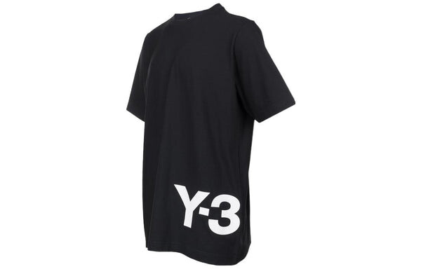 Футболка y 3ch1 футболка с коротким рукавом и большим логотипом Adidas, черный — фото 3