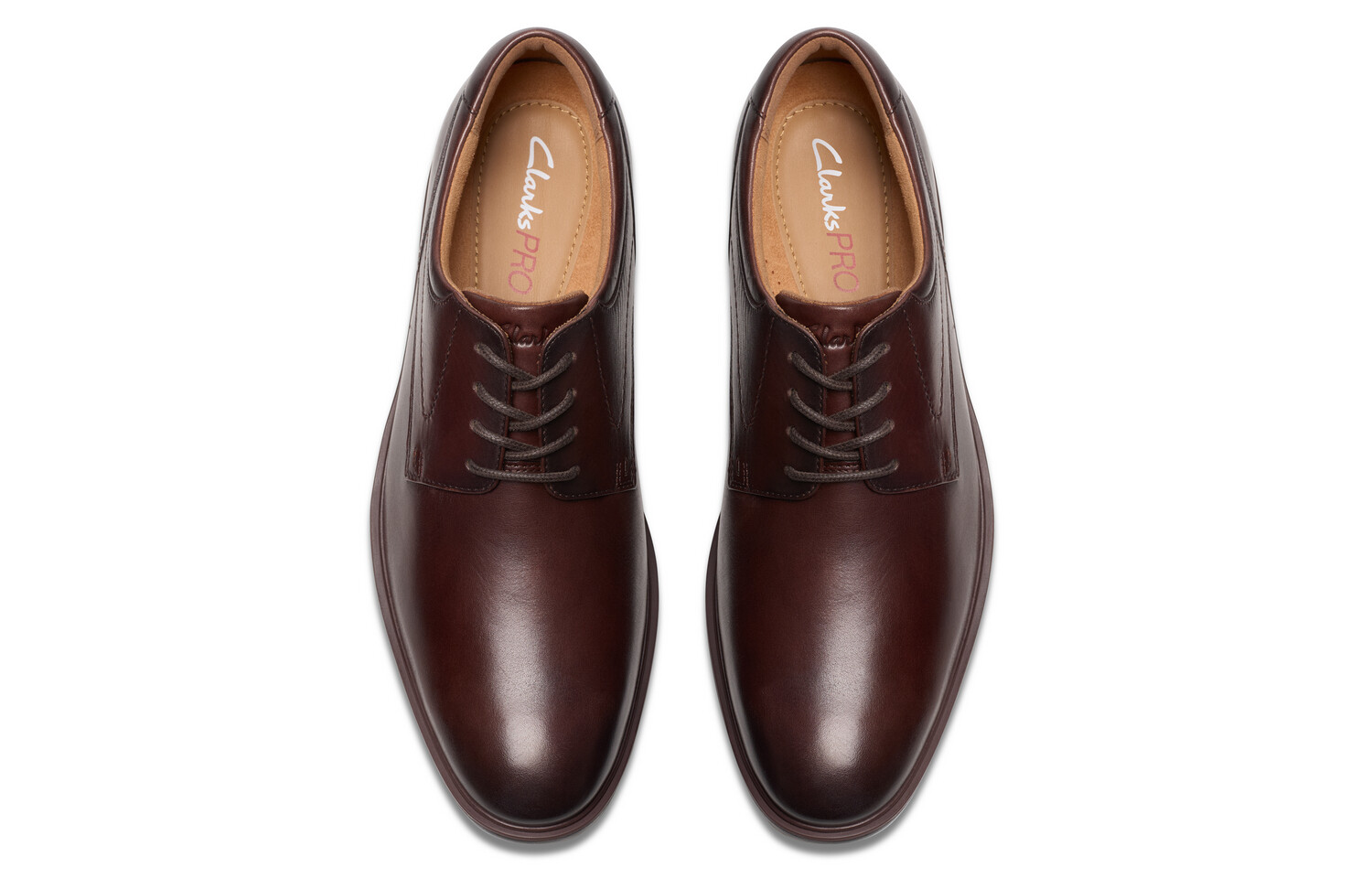 Мужские повседневные мужские низкие темно-коричневые Clarks — фото 3