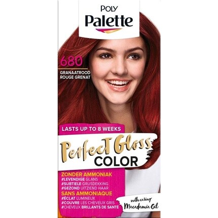 

Poly Palette Perfect Gloss 680 Гранатовый красный — 1 шт.