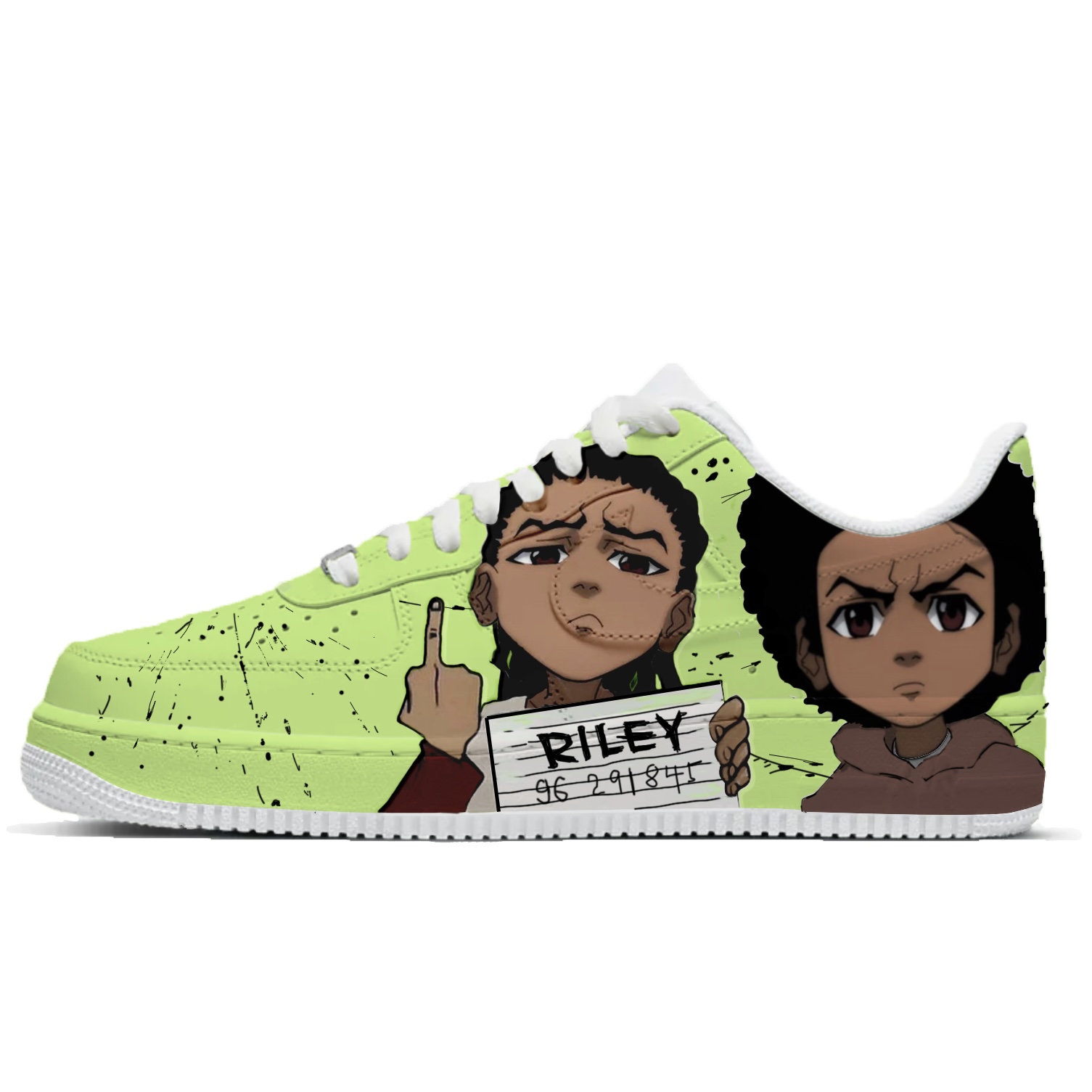 

Nike Air Force Leather Abrasion Resistant Low top Skateboard Shoes Men's Green