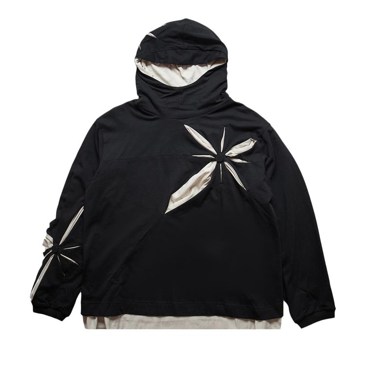 

Худи KUSIKOHC Origami Long Hoodie 'Black', черный