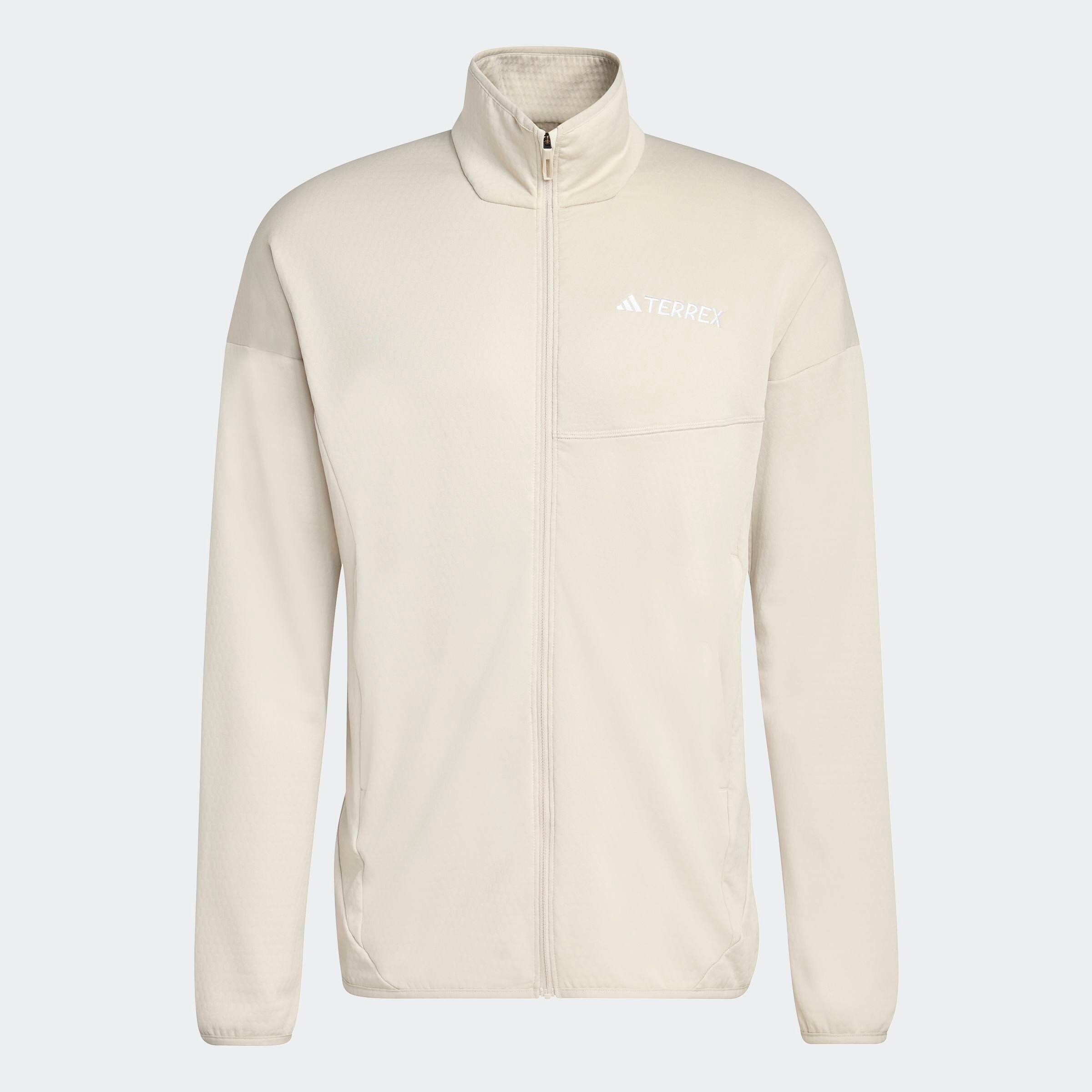 ADIDAS TERREX Спортивная флисовая куртка 'Xperior' в бежевом цвете — фото 2