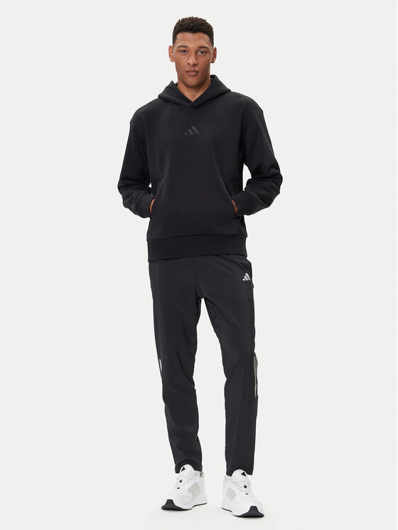 Свитшот loose fit ALL SZN Fleece IX1253 Adidas, черный — фото 2