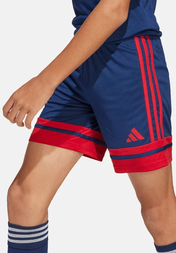 Шорты молодежные Squadra Adidas Performance, сине-красные — фото 2