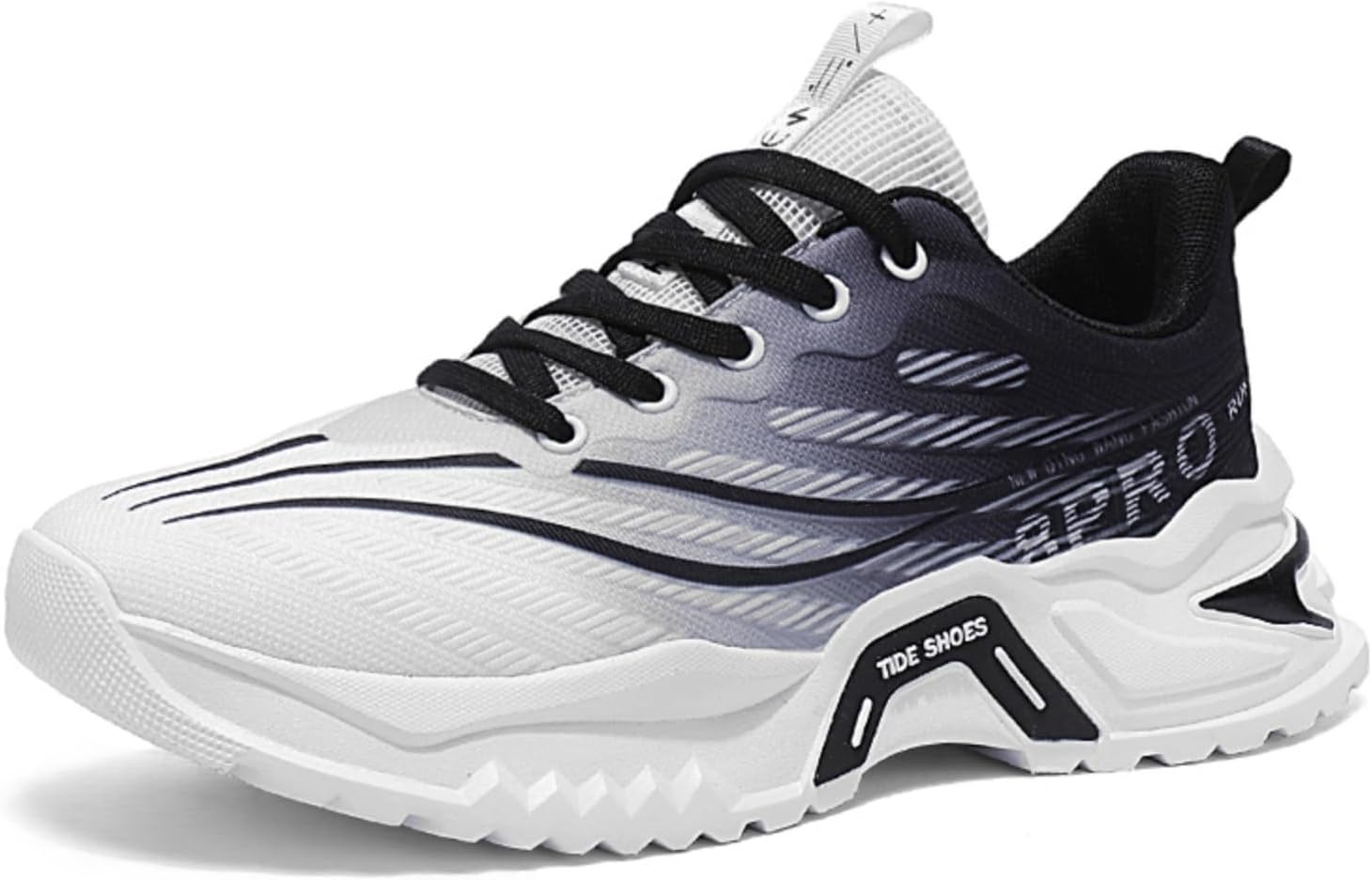 

Мужские легкие беговые кроссовки из сетки: нескользящие, удобные. Поддержка с карбоновой пластиной для занятий в спортзале и ежедневных прогулок. Модная обувь Kpdwfms, серый