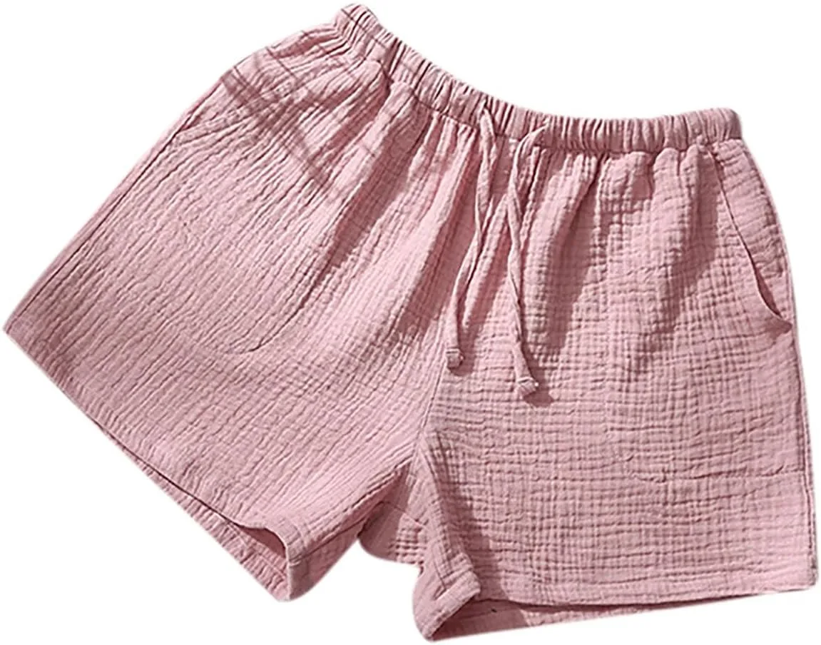 

JOAU Женские летние шорты Casual Loose Fit с высокой талией и карманами