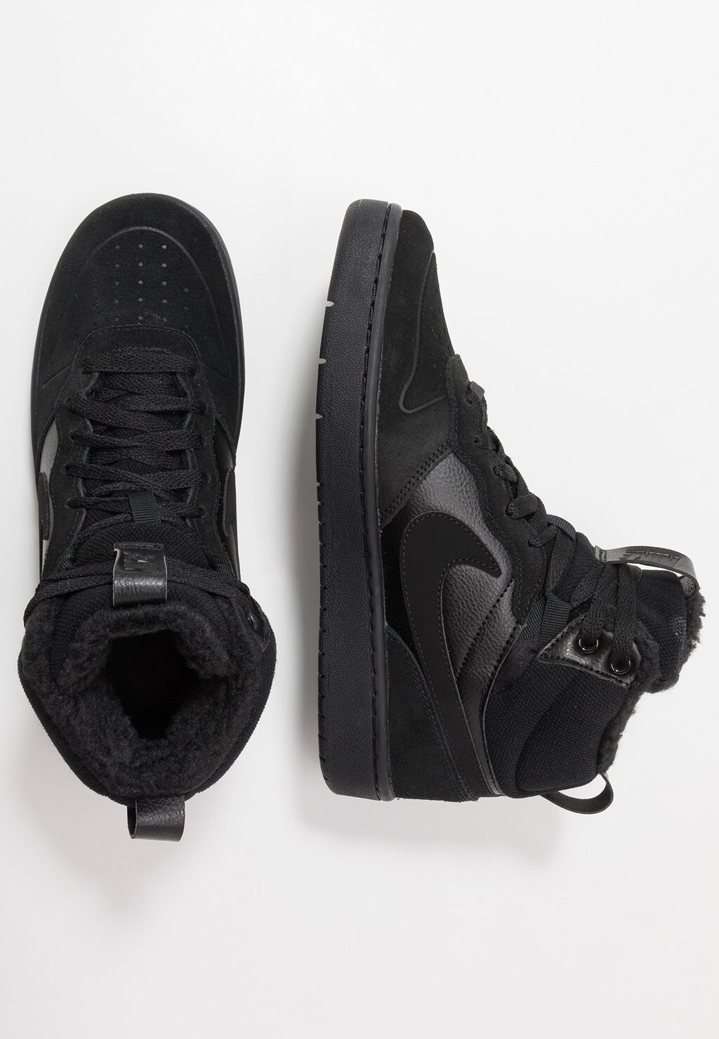 

Высокие кеды Court Borough Mid 2 Boot Winterized Nike, цвет black/white