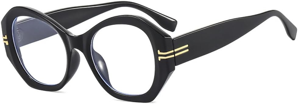 

Популярные модные солнцезащитные очки неправильной формы «кошачий глаз» для женщин, ретро-градиентные очки с защитой от УФ-излучения UV400 для мужчин, многоугольные солнцезащитные очки с леопардовым принтом LXLHWN, Black Clear