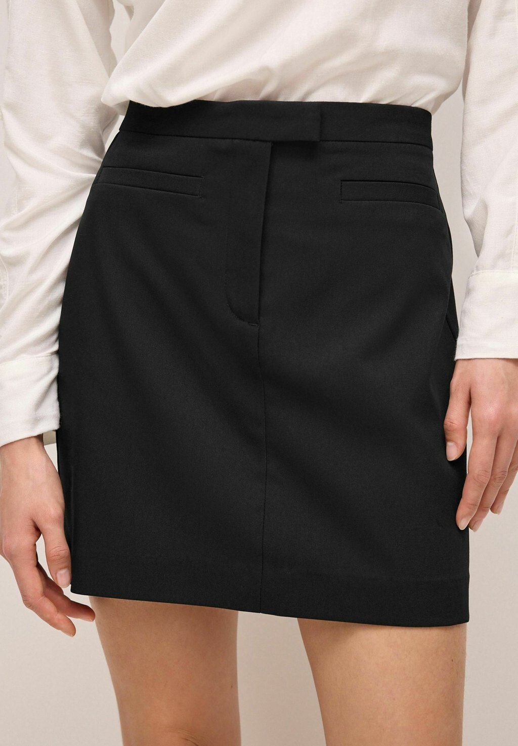 

Мини-юбка TAILORED STRETCH Next, цвет black