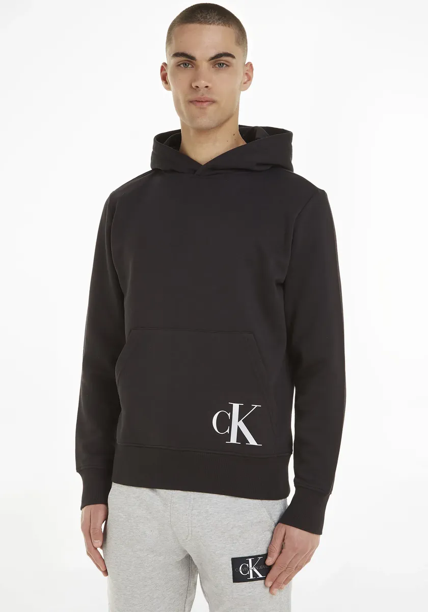 

Толстовка Calvin Klein Jeans с капюшоном и принтом логотипа Calvin Klein, цвет Ck Black