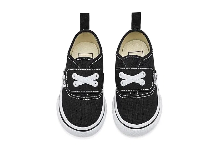 Кроссовки на эластичных шнурках Authentic Elastic V Vans Kids, Black — фото 3