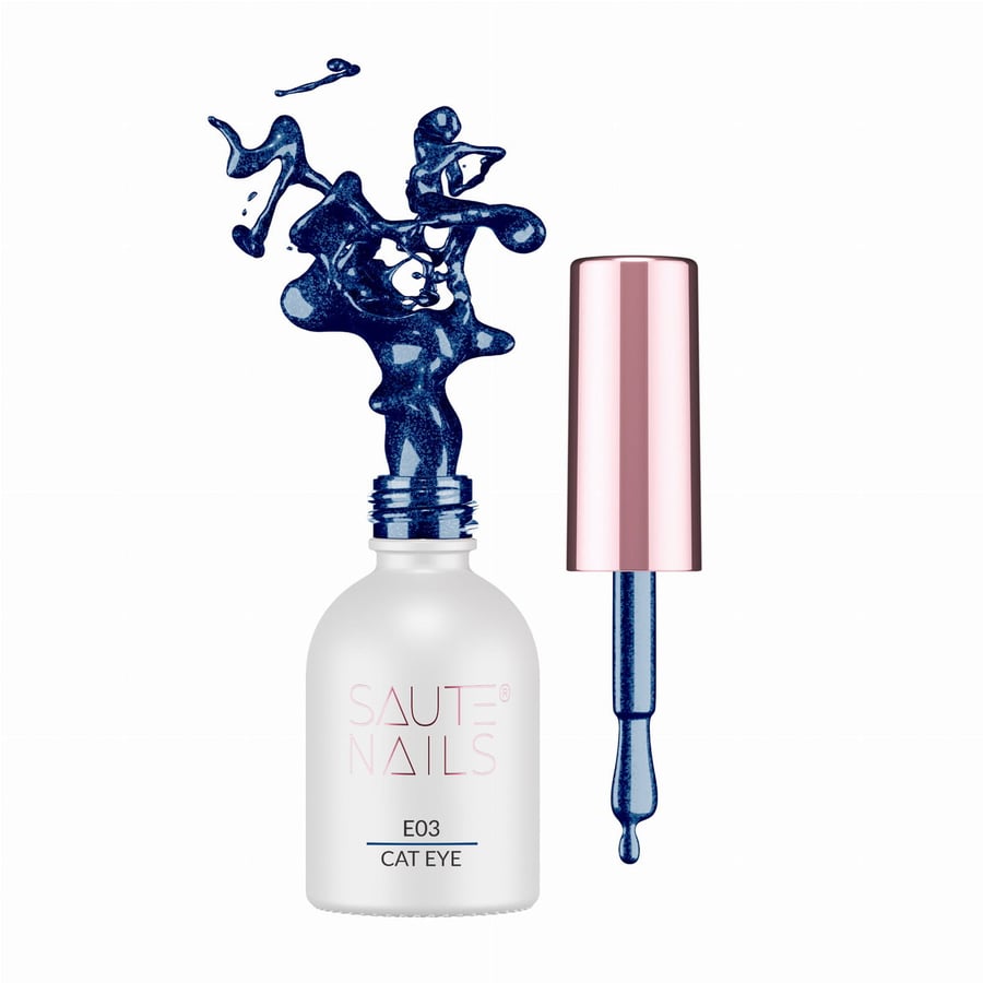 

Гибридный лак для ногтей SAUTE NAILS с эффектом кошачьего глаза E03 - 8 мл